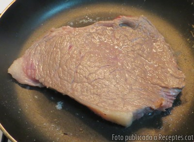 Bistec de poltre a la planxa